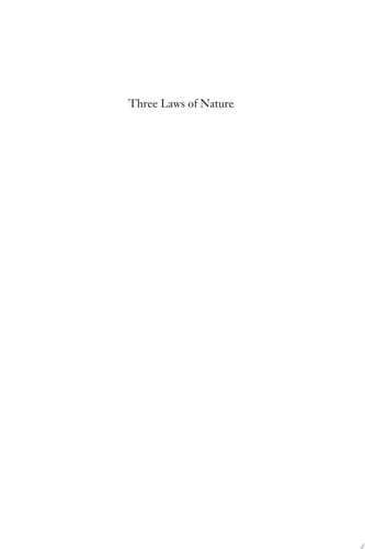 Three Laws of Nature