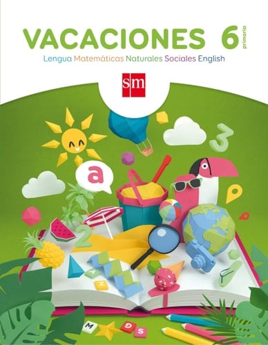 Vacaciones, 6 Primaria Rasi y la pandilla en-- : lengua, matemáticas, naturales, sociales, english