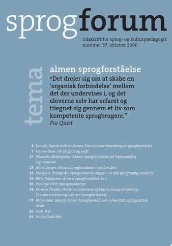 Almen sprogforstaelse