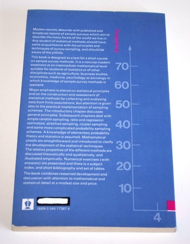 Elements of Sampling Theory