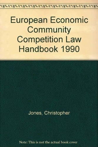EEC Competition Law Handbook 1989-90