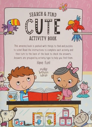 Search & Find Cute Activity Book