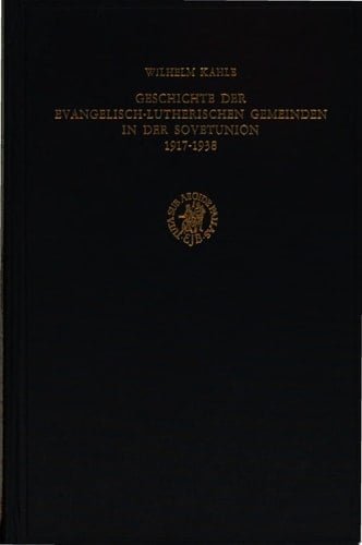 Geschichte der evangelisch-lutherischen Gemeinden in der Sovetunion 1917-1938