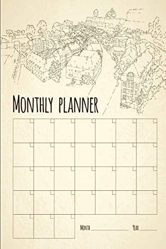 Monthly Planner Monthly Planner Calendar Family Planner To-Do List Planner A5 120 Pages Gift for Christmas, Birthday Or New Year Cats and Dogs