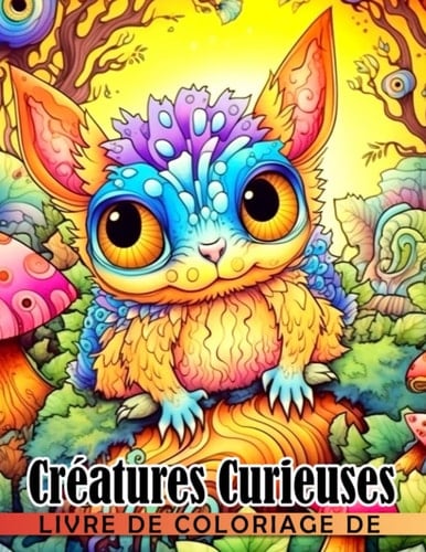 Livre de coloriage de créatures curieuses: Détendez-vous avec le livre de coloriage d'aventure pour tous les âges Curious Creatures parfait pour les ... pour dessiner et se détendre (French Edition)