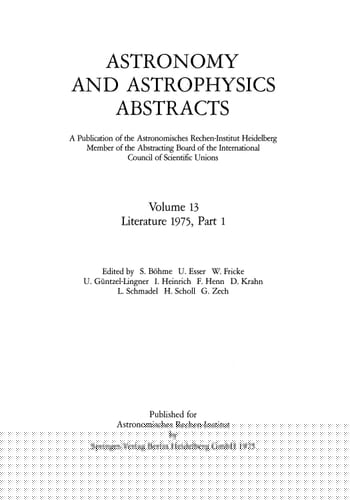 Literature 1975, Part 1