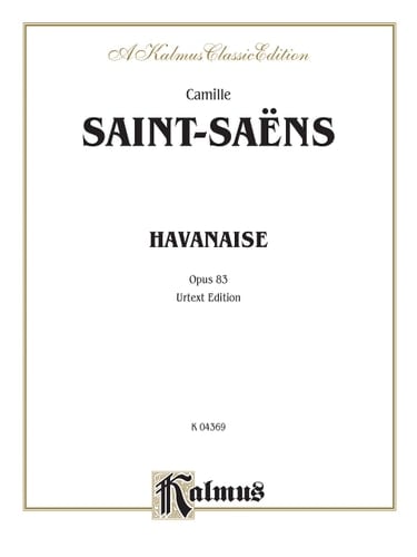Havanaise, Op. 83 (Urtext)