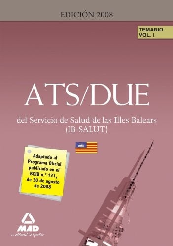 Ats/due del ib-salut. Temario volumen i (parte jurídica)