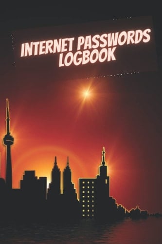 Internet Passwords Logbook
