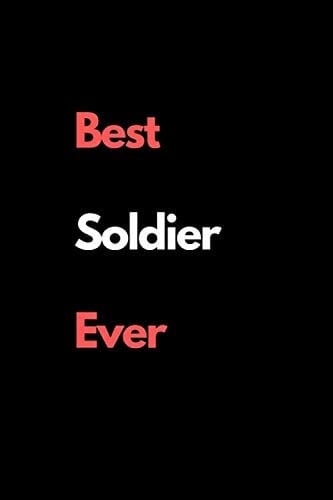 Best Soldier Ever: Graph Paper Composition Notebook, Quad Ruled 5x5, Grid Paper for Math & Science Students, 6 x 11, A121