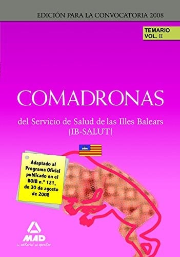 Comadronas del ib-salut. Temario. Volumen ii