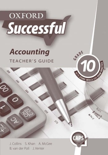Oxford Successful Accounting Grade 10 Teacher's Guide (Perpetual)