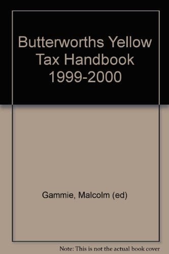 Butterworths Yellow Tax Handbook