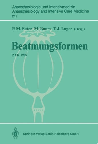 Beatmungsformen ZAK 1989