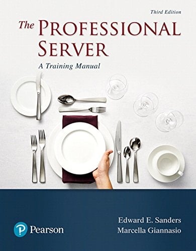 The Professional Server A Training Manual
