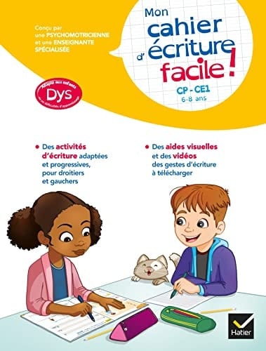 Mon cahier d'écriture facile ! CP-CE1