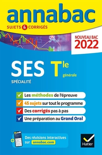 SES spécialité Tle générale