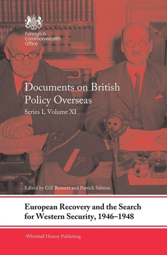 European Recovery and the Search for Western Security 1946-1948
