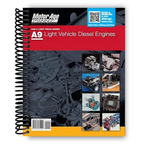 A9 Light Vehicle Diesel Engines Motor Age Training Self-Study Guides for ASE Certification