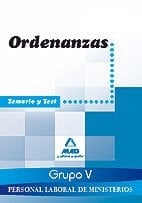 Personal Laboral Ministerios (Grupo V). Ordenanzas. Temario y Test