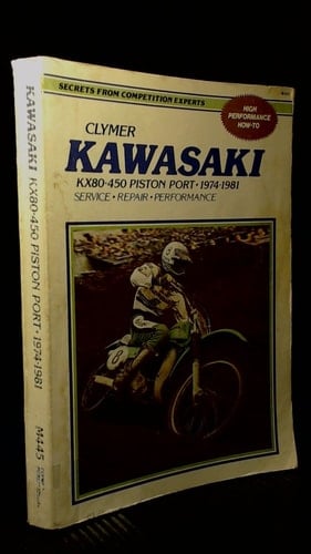Kawasaki KX80-450 Piston Port, 1974-1981 Service, Repair, Performance