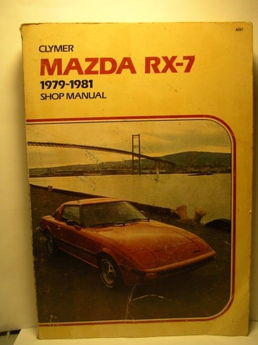 Mazda RX-7, 1979-1985 Shop Manual