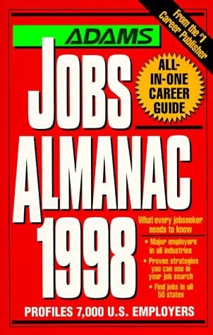 Adams Jobs Almanac 1998