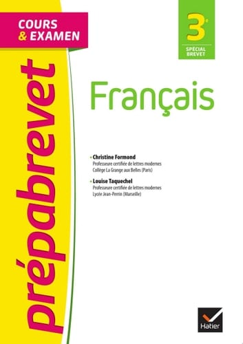Prépabrevet Français 3e - Brevet 2024