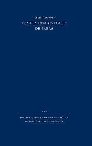 Textos desconeguts de Fabra