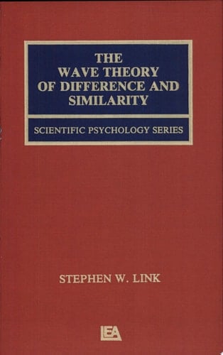 The Wave Theory of Difference and Similarity