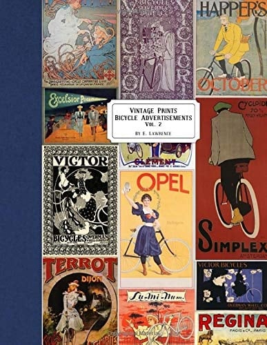Vintage Prints Bicycle Advertisements