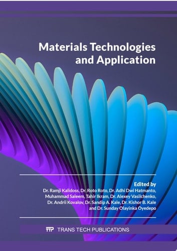 Materials Technologies and Application