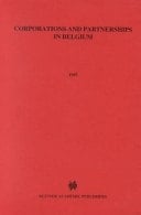 Corporations and Partnerships in Belgium