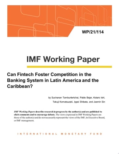 Can Fintech Foster Competition in the Banking System in Latin America and the Caribbean?