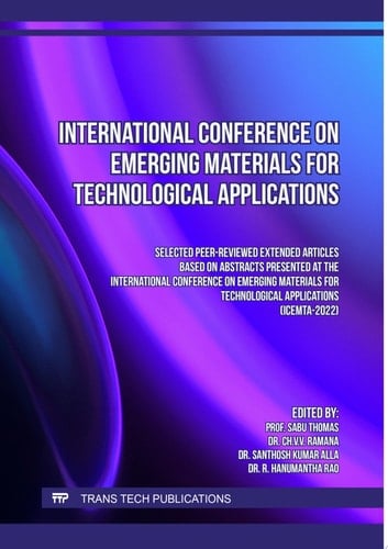 International Conference on Emerging Materials for Technological Applications