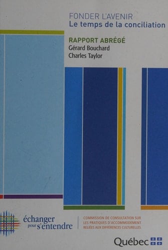 Fonder L'avenir, le Temps de la Conciliation Rapport Abregé