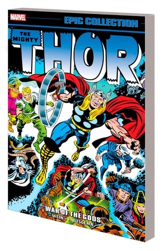 The Mighty Thor War of the gods, 1975-1977