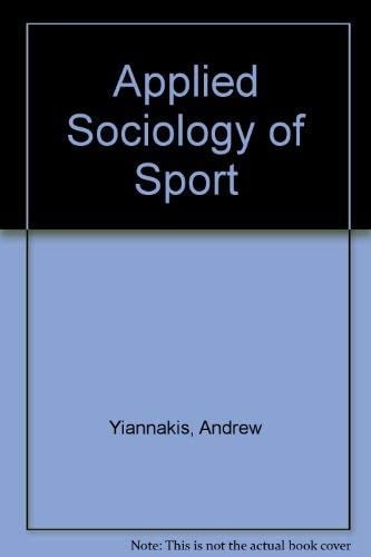 Applied Sociology of Sport
