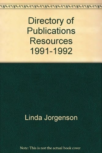 Directory of Publications Resources, 1991-1992