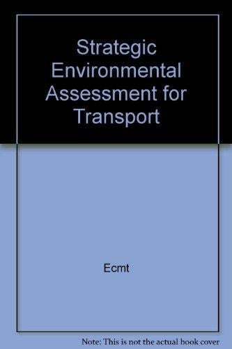 Strategic environmental assessment for transport