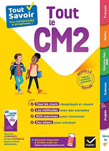 Tout le CM2 Avec le Guide parents détachable