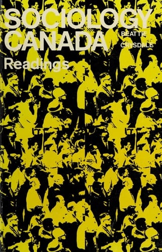 Sociology Canada Readings