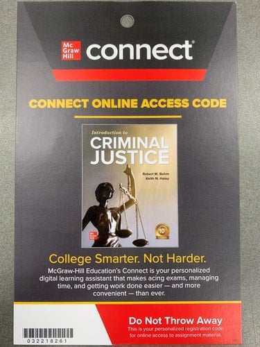 Connect Access for Intorduction to Criminal Justice