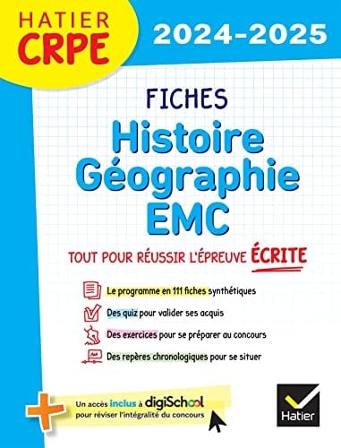 Fiches Histoire Géographie EMC