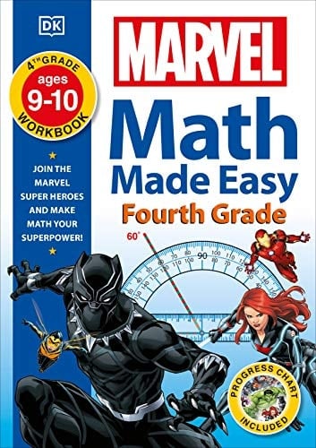 Marvel Math Made Easy, Fourth Grade Join the Marvel Super Heroes and Make Math Your Superpower!