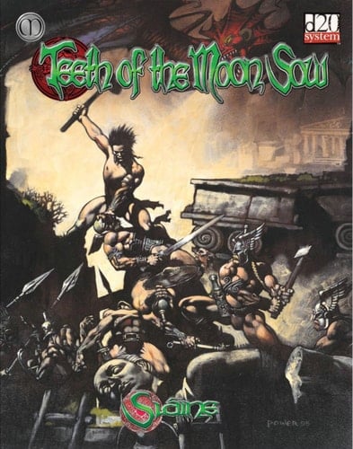 Slaine - Moon Sow and Horned Lord Adventure Teeth of the Moon Sow