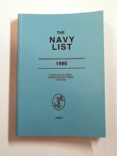 Navy List 1995