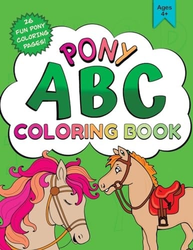 Pony ABC Coloring Book