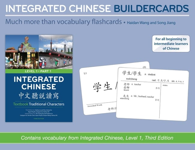 Integrated Chinese Buildercards Much More Than Vocabulary Flashcards
