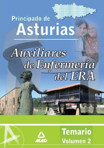 Auxiliar de enfermería del era (establecimientos residenciales para ancianos de asturias) temario vol. Ii.